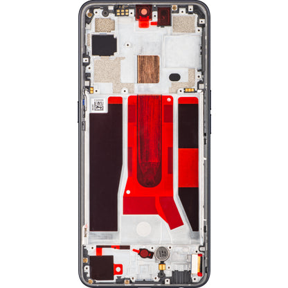 Display mit Touchscreen Oppo Reno3 5G / Find X2 Lite, mit Rahmen, Moonlight Black, Service Pack 4903624