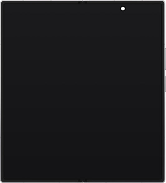 Samsung Galaxy Z Fold7 F966 Touchscreen-Display mit Rahmen, Unterer Innenteil, Silber (Silver Shadow), Service Pack GH82-37548A