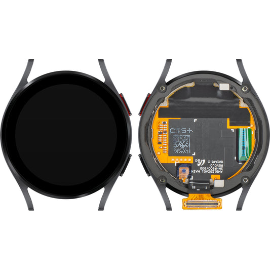 Samsung Galaxy Watch FE Touchscreen-Display mit Rahmen, BT-Version, Schwarz, Service Pack GH97-30050A