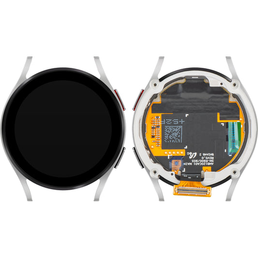 Samsung Galaxy Watch FE Touchscreen-Display mit Rahmen, BT-Version, Silber, Service Pack GH97-30050B