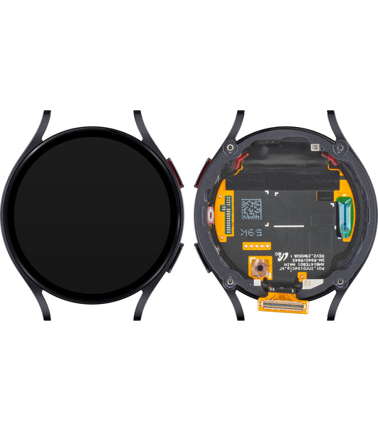Samsung Galaxy Watch6 44mm Touchscreen-Display mit Rahmen, LTE-Version, Grau, Service Pack GH97-28838A