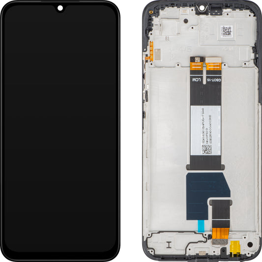 Touchscreen-Display Xiaomi Poco C85 4G / Redmi 15C 4G, mit Rahmen, Globale Version, Schwarz, Swap 5600020P15A00