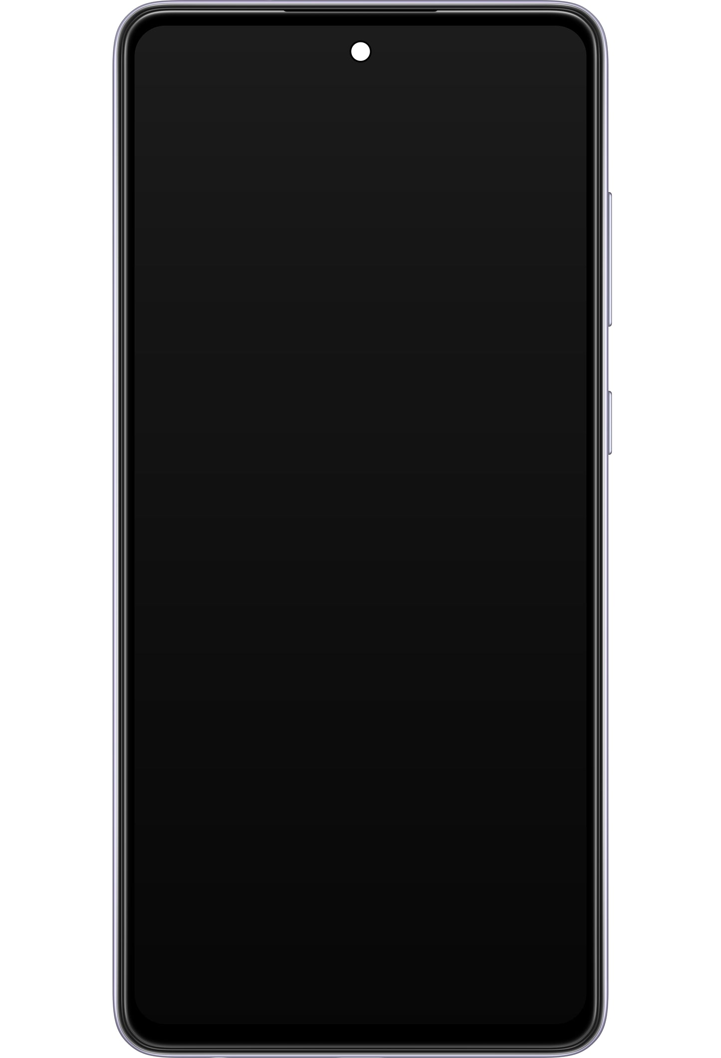 Samsung Galaxy A72 A725 / A72 5G A726 Touchscreen Display with Frame, Purple, Service Pack GH82-25460C