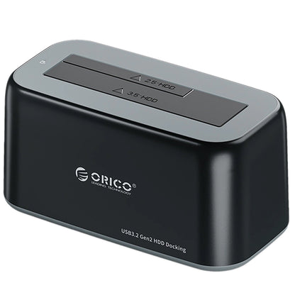 Orico 6819C3 1-Laufwerk Dockingstation für HDD / SSD SATA 2,5 Zoll / 3,5 Zoll, Schwarz