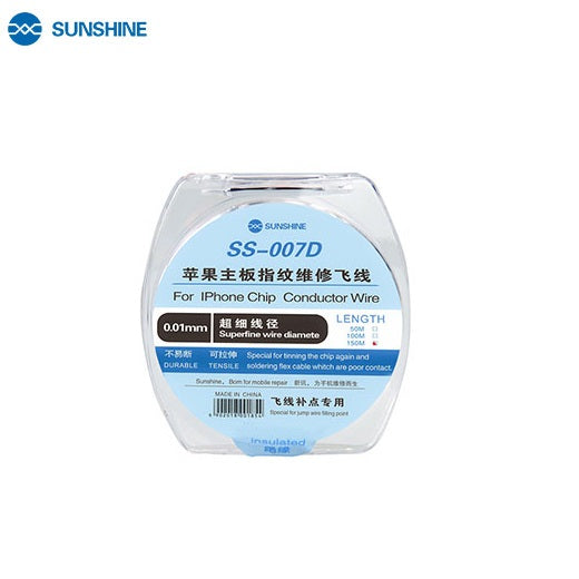 Kupferdraht Sunshine SS-007D, 0,01 mm, 150 m