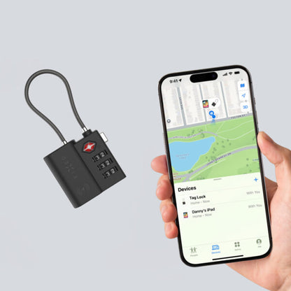 Fixed SmartTag Travel für iOS-Serie, Schwarz