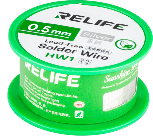 Flussmittel Relife HW1, 0,5 mm, 40 g