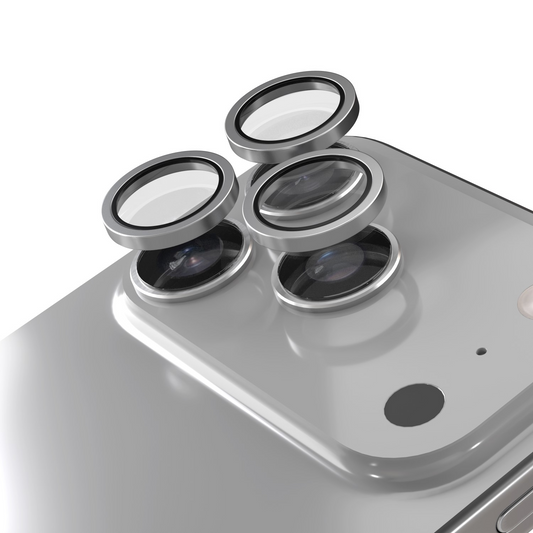Etteri Rückkamera-Schutzfolie für Apple iPhone 17 Pro Max / 17 Pro, Sicherheitsglas, Grau