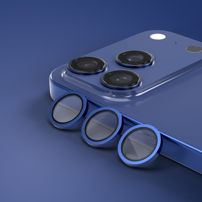 Etteri Rückkamera-Schutzfolie für Apple iPhone 17 Pro Max / 17 Pro, gehärtetes Glas, Blau
