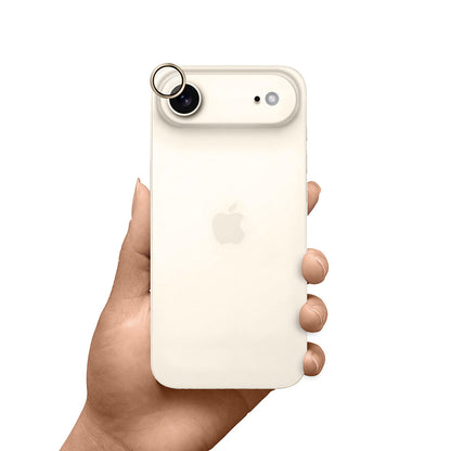 Schutzfolie Rückkamera 3MK Hardy Protection Pro für Apple iPhone 17 Air, Gehärtetes Glas, Gold