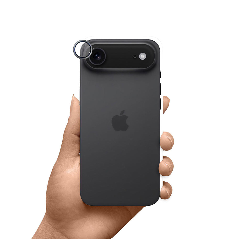 Schutzfolie Rückkamera 3MK Hardy Protection Pro für Apple iPhone 17 Air, Gehärtetes Glas, Grau