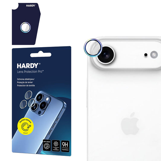 Back Camera Protective Film 3MK Hardy Protection Pro for Apple iPhone 17 Air, Tempered Glass, Multicolor