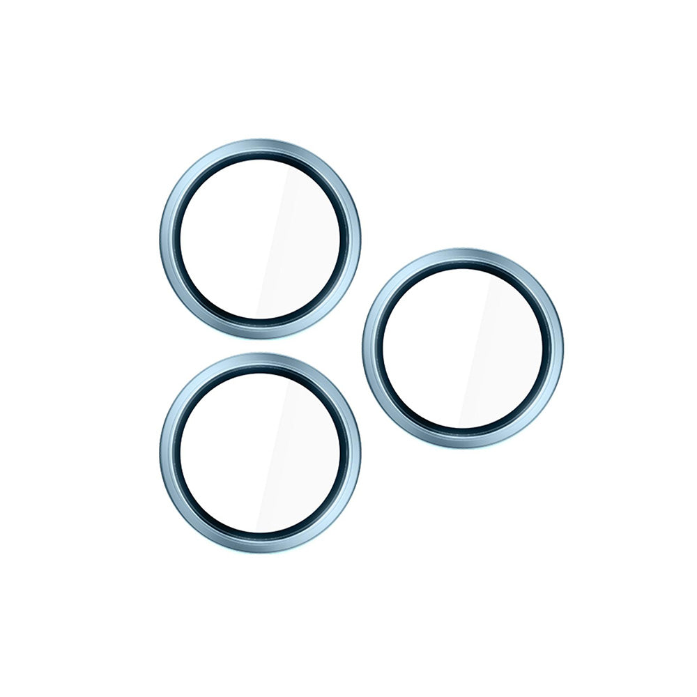 Schutzfolie Rückkamera 3MK Hardy Protection Pro für Apple iPhone 17 Pro Max / 17 Pro, Gehärtetes Glas, Blau