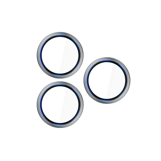 Schutzfolie 3MK Hardy Protection Pro für die Rückkamera des Apple iPhone 17 Pro Max / 17 Pro, gehärtetes Glas, Beige