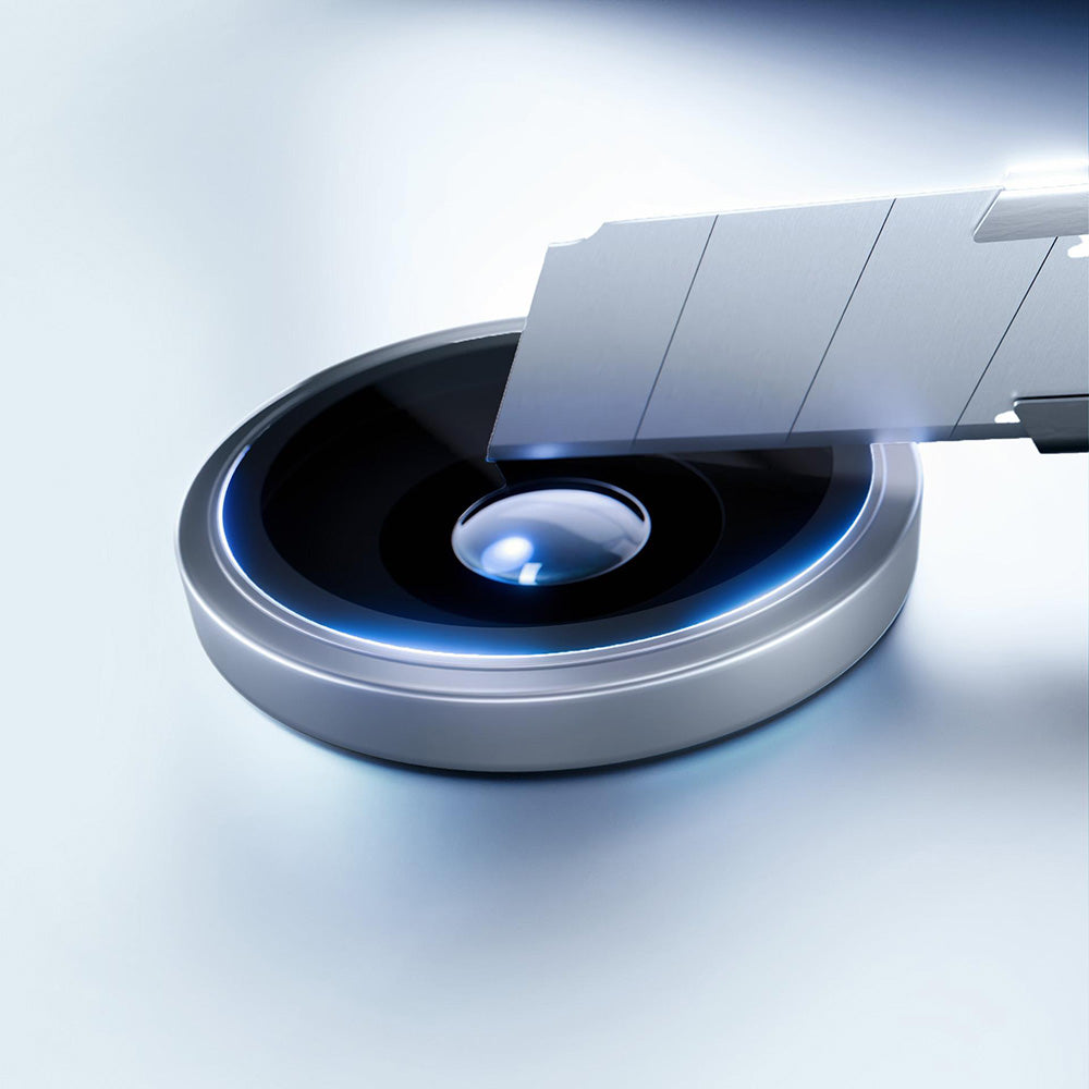 Back Camera Protective Film 3MK Hardy Protection Pro for Apple iPhone 17 Pro Max / 17 Pro, Tempered Glass, Beige