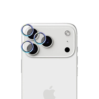Schutzfolie 3MK Hardy Protection Pro für die Rückkamera des Apple iPhone 17 Pro Max / 17 Pro, gehärtetes Glas, Mehrfarbig