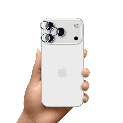 Schutzfolie 3MK Hardy Protection Pro für die Rückkamera des Apple iPhone 17 Pro Max / 17 Pro, gehärtetes Glas, Mehrfarbig