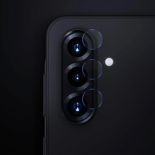 3MK Schutzfolie für die Rückkamera des Google Pixel 9 Pro XL, flexibles Glas, 4er-Set, transparent