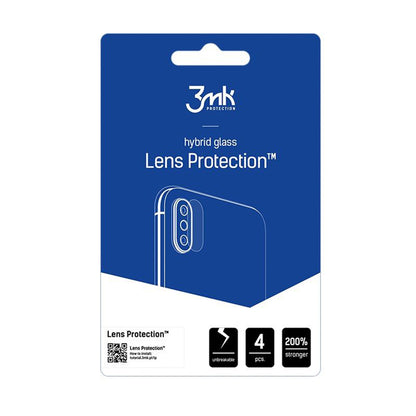 Schutzfolie Rückkamera 3MK Protection für Honor 600 Lite, Gehärtetes Glas, Set 4 Stück, Transparent