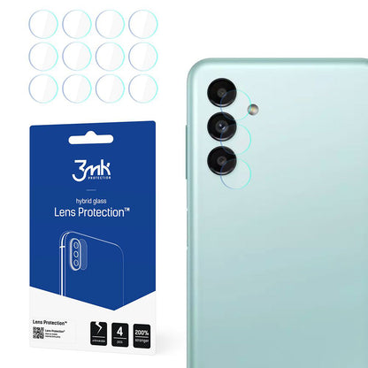 3MK Schutzfolie für die Rückkamera des Samsung Galaxy A13 5G A136, flexibles Glas, 4er-Set, transparent