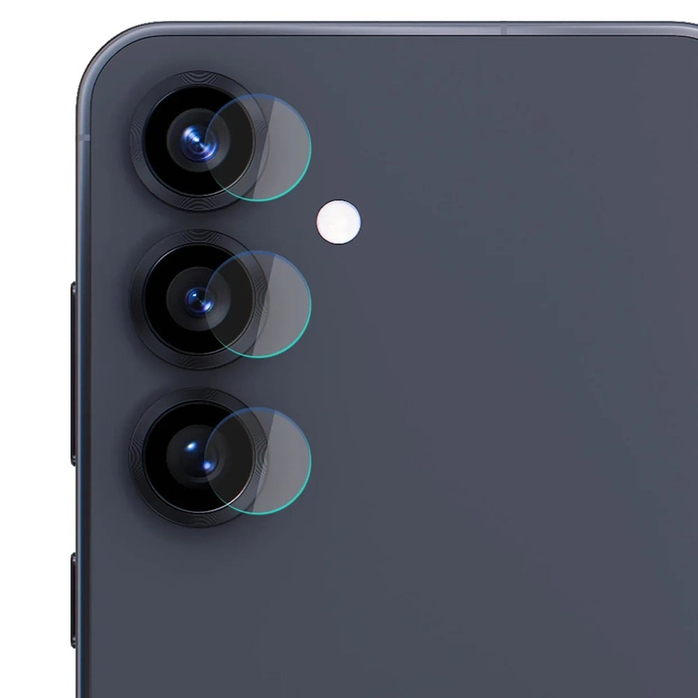 Schutzfolie Rückkamera 3MK Protection für Samsung Galaxy S25 FE, Gehärtetes Glas, Set 4 Stück, Transparent