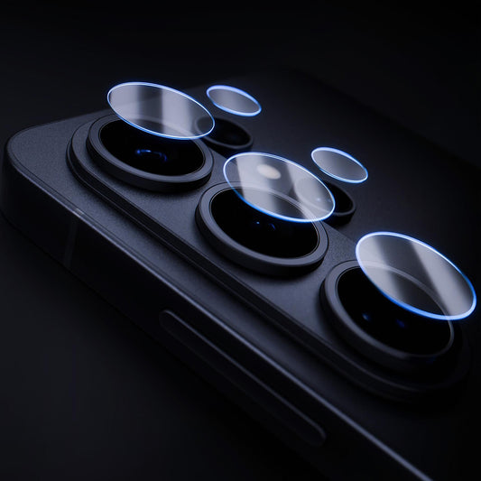 Schutzfolie Rückkamera 3MK Protection für Samsung Galaxy S26 Ultra S948, Gehärtetes Glas, Set 4 Stück, Transparent