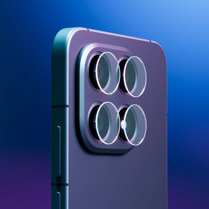 Schutzfolie Rückkamera 3MK Protection für Xiaomi Poco F8 Ultra, Gehärtetes Glas, Set 4 Stück, Transparent