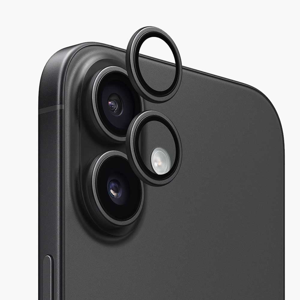 Schutzfolie Anank AR für die Rückkamera des Apple iPhone 17, gehärtetes Glas, Schwarz