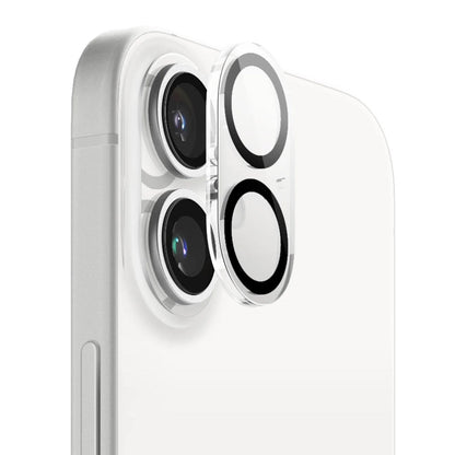 Anank Guard Rückkamera-Schutzfolie für Apple iPhone 16 Plus / 16, gehärtetes Glas, schwarz