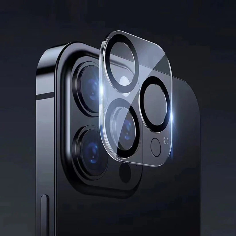 Anank Guard Rückkamera-Schutzfolie für Apple iPhone 16 Plus / 16, gehärtetes Glas, schwarz