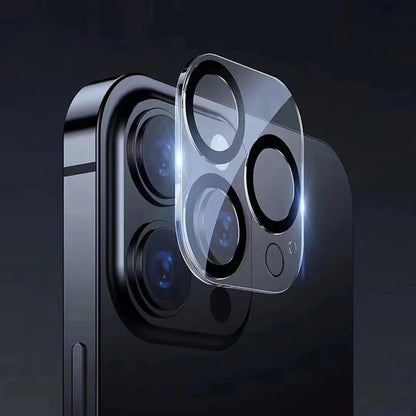 Anank Guard Rückkamera-Schutzfolie für Apple iPhone 16 Plus / 16, gehärtetes Glas, schwarz