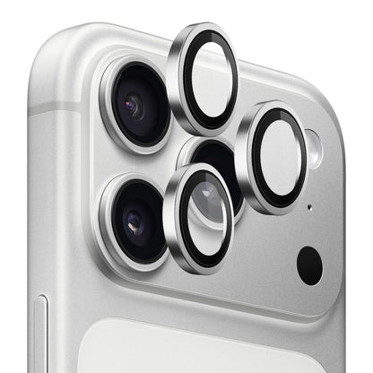 Blueo 99 HD-Antireflex-Schutzfolie für die Rückkamera des Apple iPhone 18 Pro / 18 Pro Max, gehärtetes Glas, Silberfarben