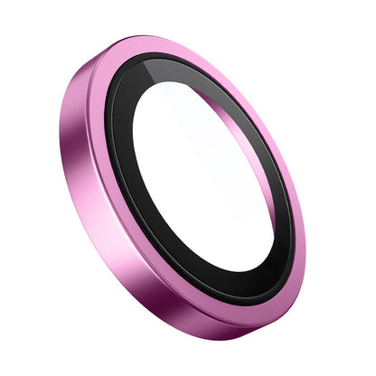 Schutzfolie für die Rückkamera Blueo Metal Frame für Apple iPhone 16 Plus / 16, gehärtetes Glas, Rosa