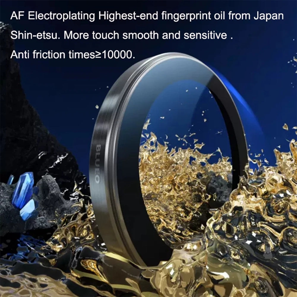 Blueo Sapphire Crystal Rear Camera Protective Film for Apple iPhone 14 Pro Max / 14 Pro, Tempered Glass, Multicolor
