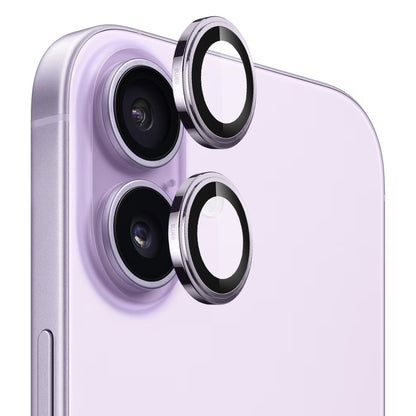 Blueo Sapphire Crystal Rear Camera Protection Film for Apple iPhone 17, Tempered Glass, Purple