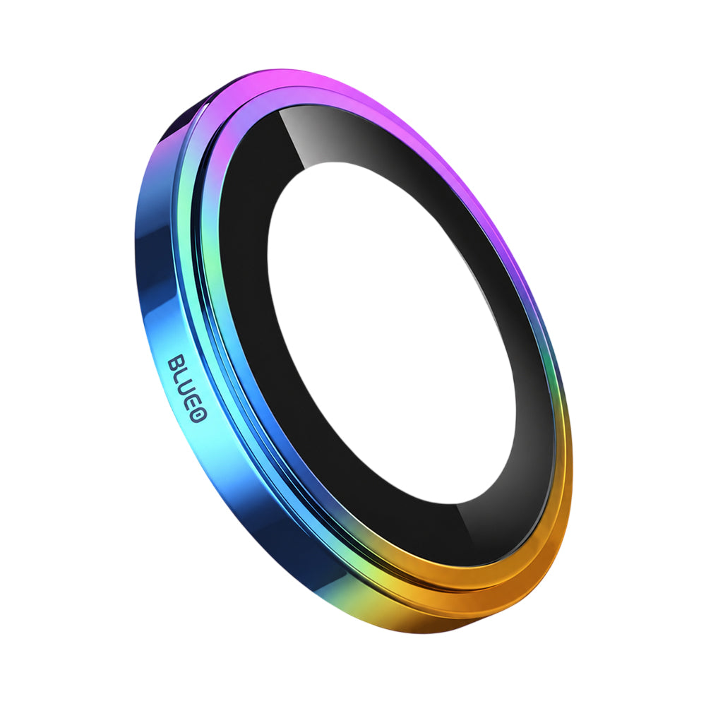 Blueo Sapphire Crystal Rear Camera Protector for Apple iPhone 18 Pro / 18 Pro Max, Tempered Glass, Multicolor