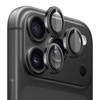 Blueo Sapphire Crystal Rear Camera Protector for Apple iPhone 18 Pro / 18 Pro Max, Tempered Glass, Black