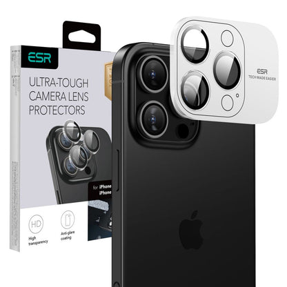 Schutzfolie ESR Armorite für die Rückkamera für Apple iPhone 17 Pro Max / 17 Pro / 16 Pro Max / 16 Pro, gehärtetes Glas, Transparent