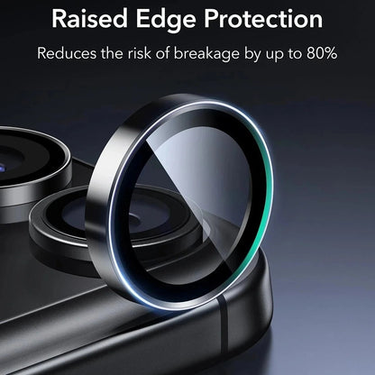 ESR Armorite Rückkamera-Schutzfolie für Apple iPhone 18 Pro / 18 Pro Max, gehärtetes Glas, Schwarz