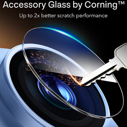 ESR Armorite Pro Rückkamera-Schutzfolie für Apple iPhone 18 Pro Max, gehärtetes Glas, Blau