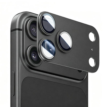 Schutzfolie für die Rückkamera Lito Crown Halo AR + AF für Apple iPhone 18 Pro Max, gehärtetes Glas, schwarz