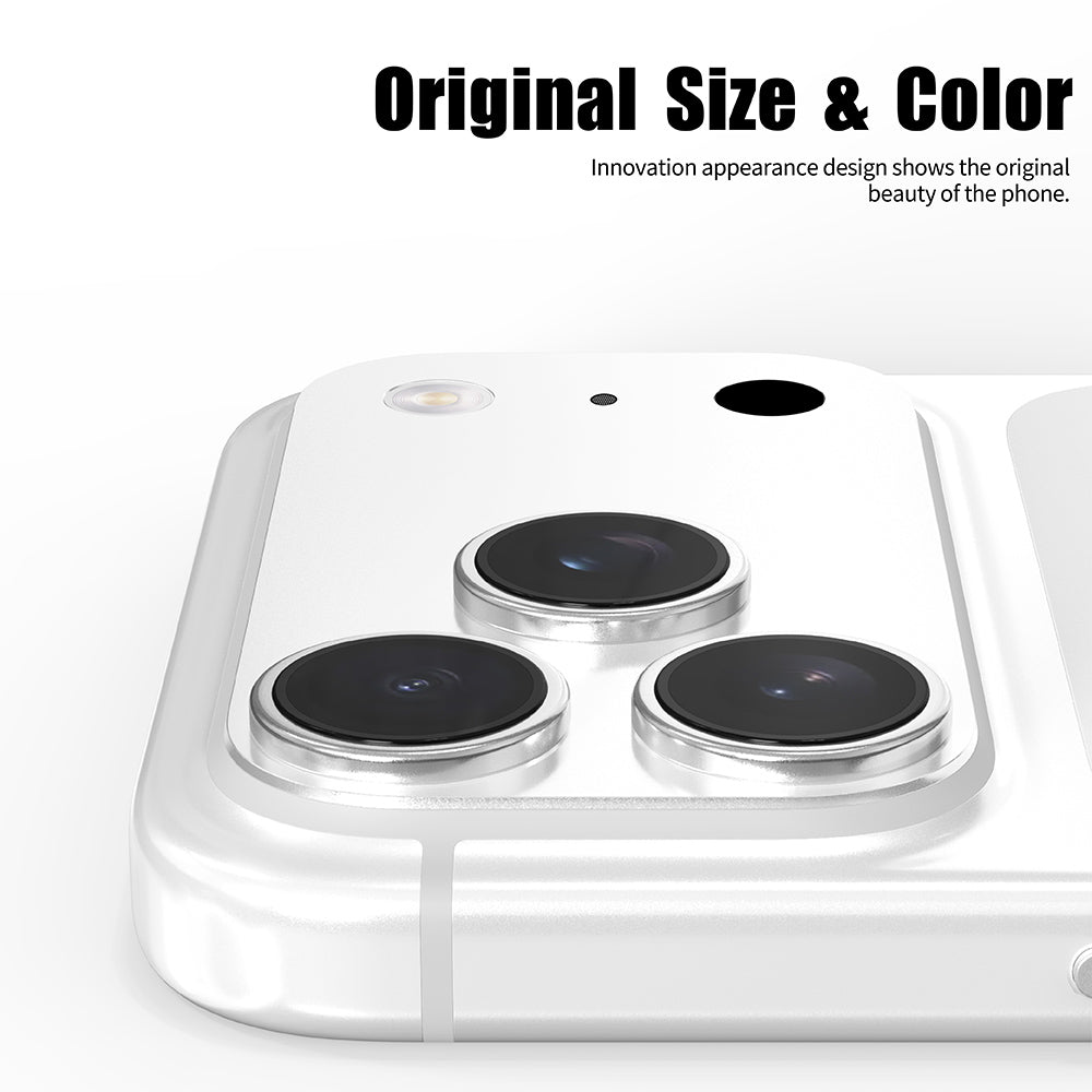 Schutzfolie für die Rückkamera Lito Crown Halo AR + AF für Apple iPhone 18 Pro, gehärtetes Glas, Burgunderrot