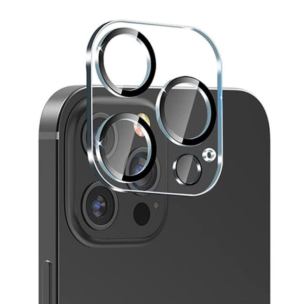 Schutzfolie für die Rückkamera Lito S+ für Apple iPhone 13 Pro Max / 13 Pro, gehärtetes Glas, schwarz