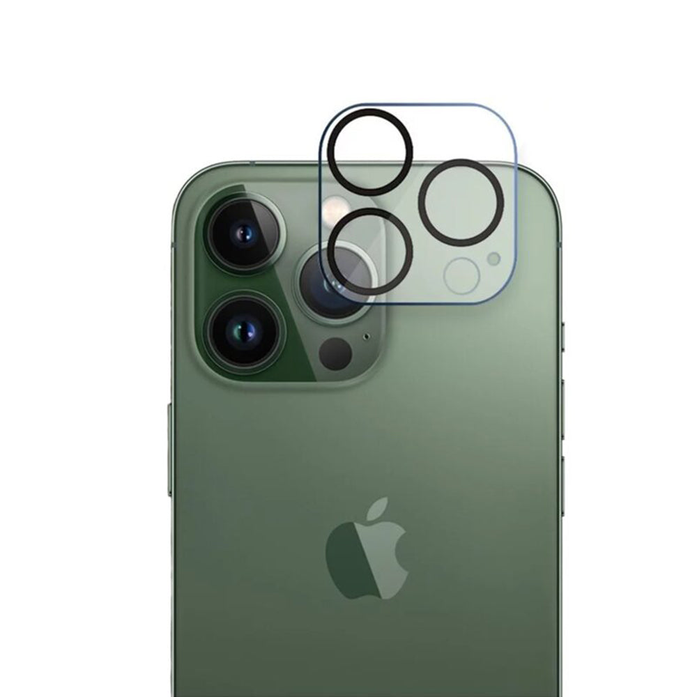 Schutzfolie für die Rückkamera Lito S+ für Apple iPhone 13 Pro Max / 13 Pro, gehärtetes Glas, schwarz