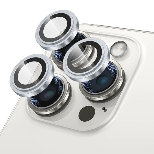 Schutzfolie Lito S+ für die Rückkamera des Apple iPhone 17 Pro Max / 17 Pro, gehärtetes Glas, Blau