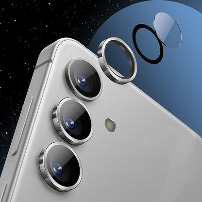 Schutzfolie für Rückkamera Lito S+ für Samsung Galaxy S25 S931, gehärtetes Glas, silberfarben