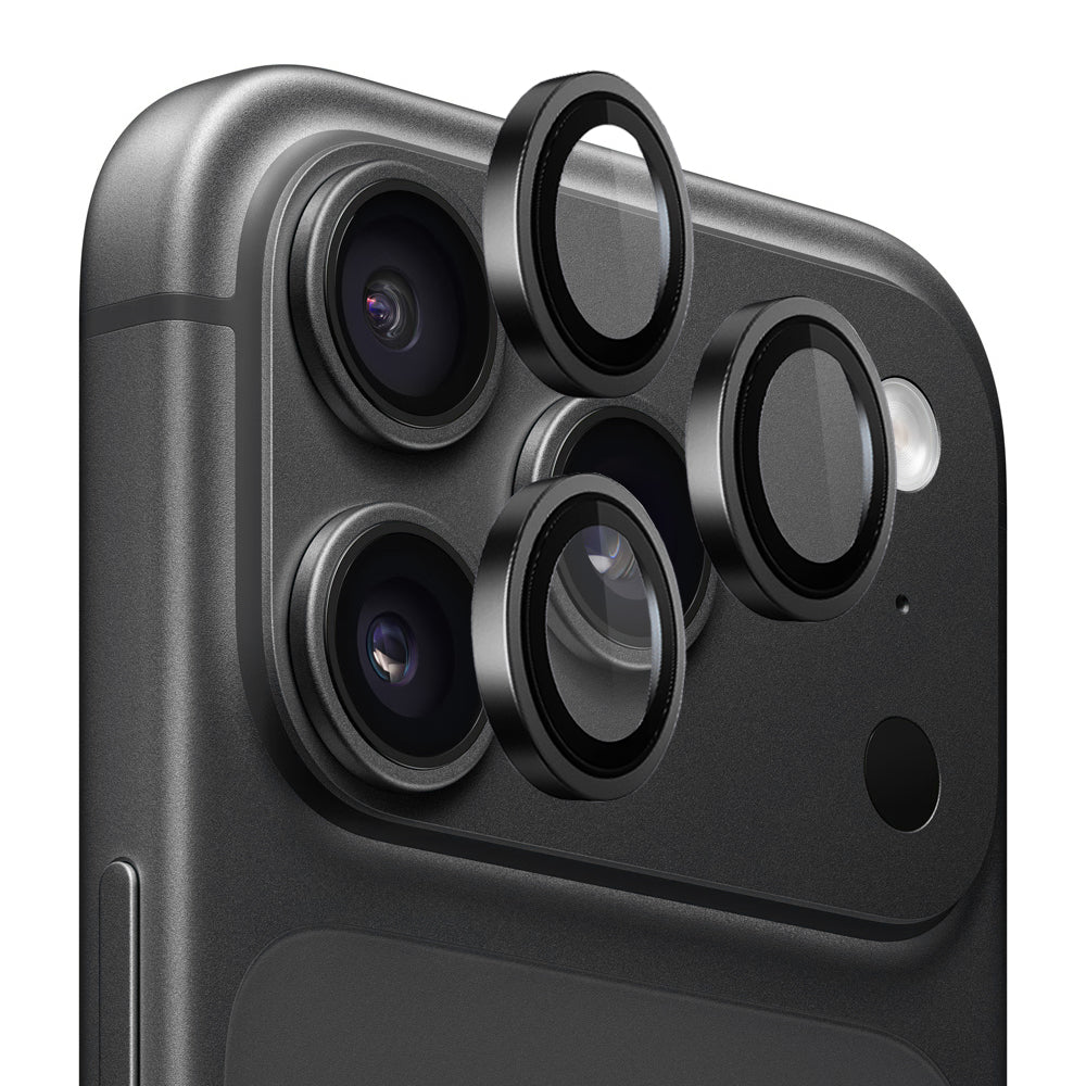 Rückkamera-Schutzfolie Lito Titanium AR für Apple iPhone 18 Pro / 18 Pro Max, gehärtetes Glas, schwarz