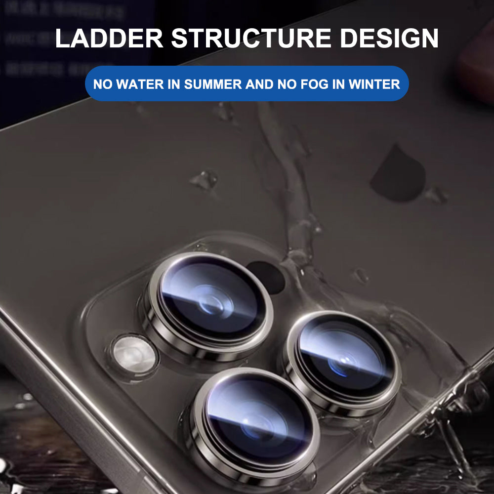 Rückkamera-Schutzfolie Lito Titanium AR für Apple iPhone 18 Pro / 18 Pro Max, gehärtetes Glas, schwarz