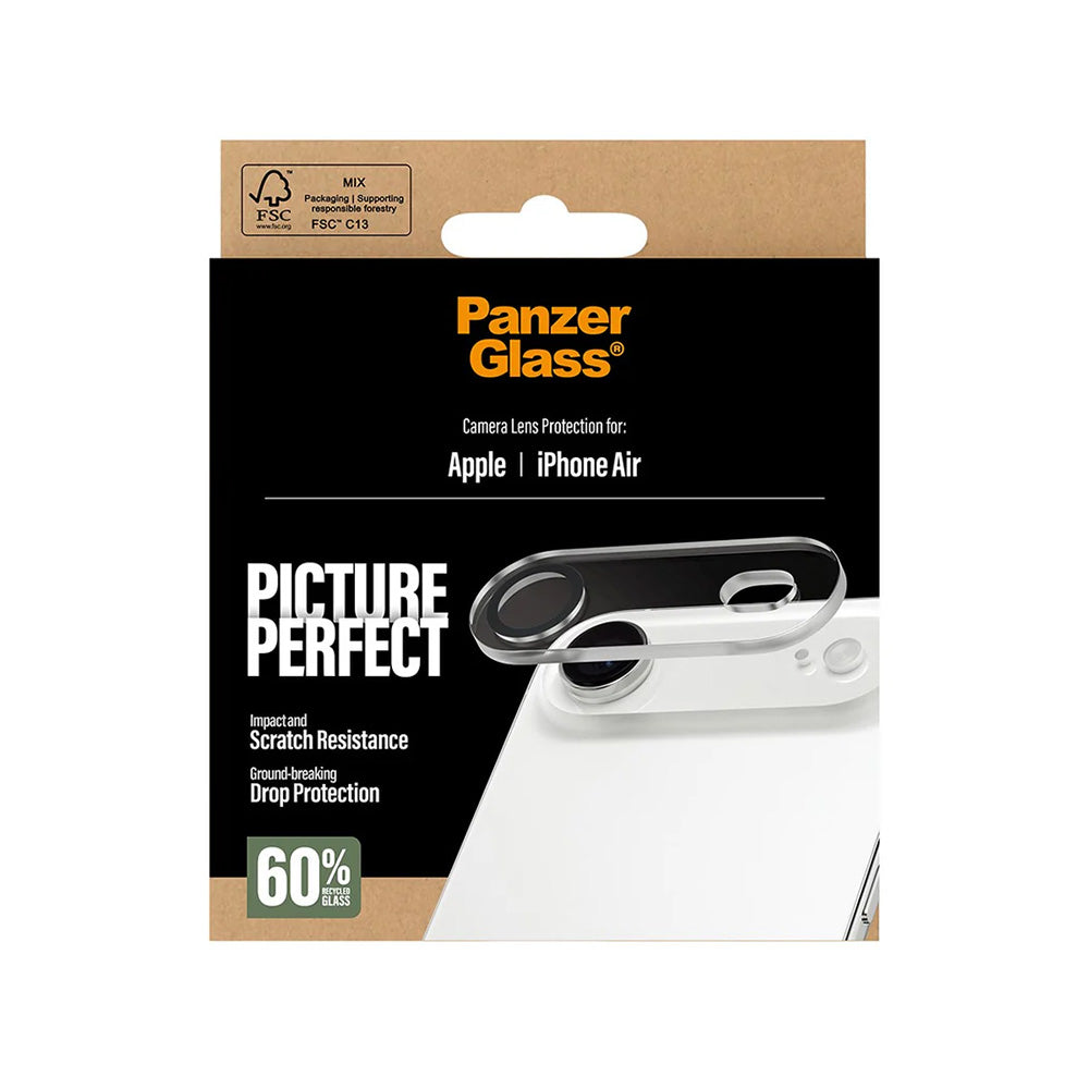 Schutzfolie PanzerGlass PicturePerfect für Apple iPhone 17 Air, gehärtetes Glas, Transparent