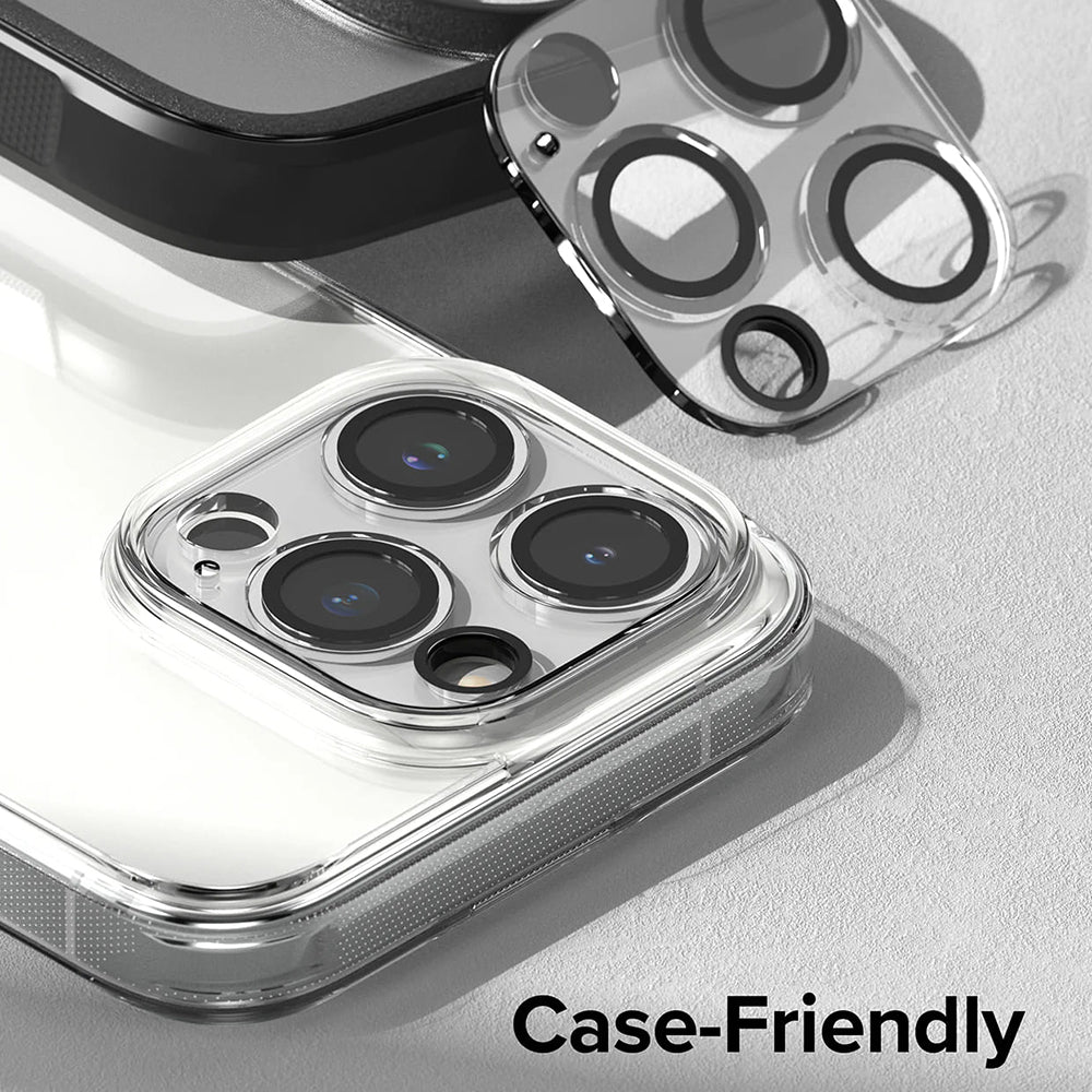 Schutzfolie Ringke Rückkamera für Apple iPhone 15 Pro Max, Gehärtetes Glas, Set 2 Stück, Transparent